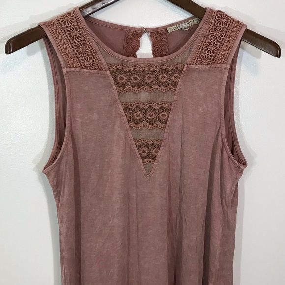 Gimmick lace embroidered tank top - Picture 3 of 5